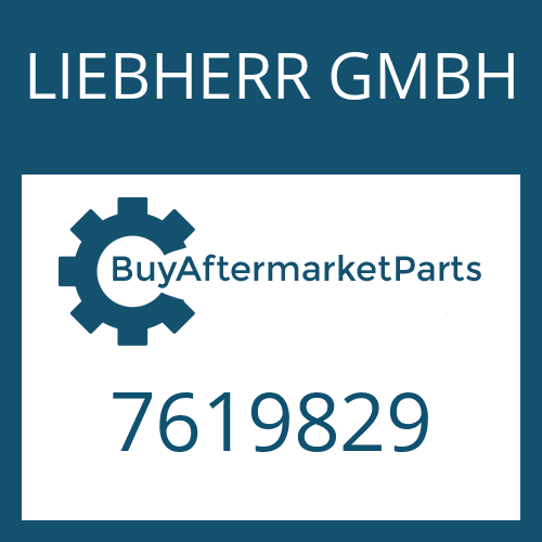 LIEBHERR GMBH 7619829 - Part