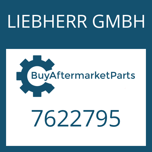LIEBHERR GMBH 7622795 - Part