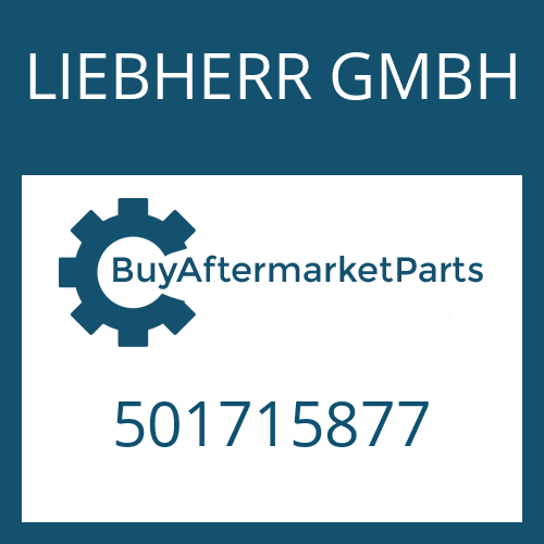 LIEBHERR GMBH 501715877 - SEALING RING