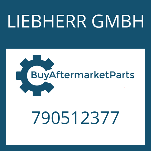 LIEBHERR GMBH 790512377 - Part
