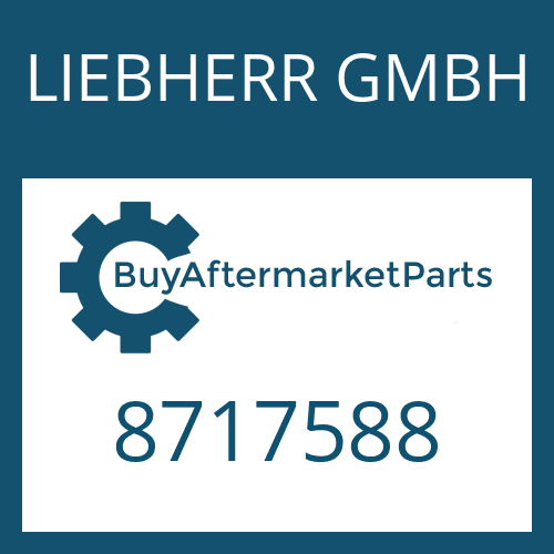 LIEBHERR GMBH 8717588 - Part