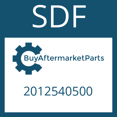 SDF 2012540500 - Part