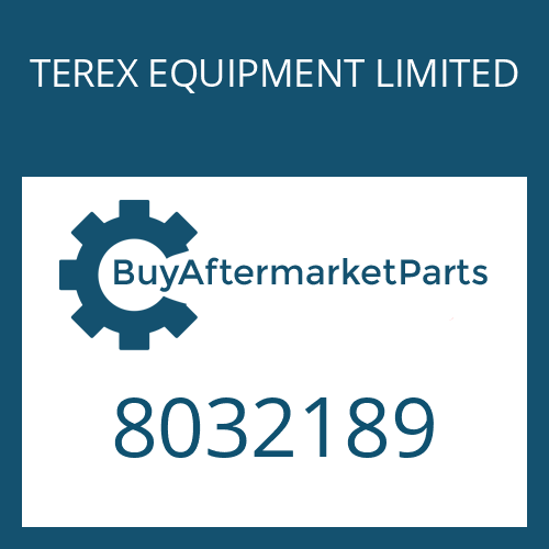 TEREX EQUIPMENT LIMITED 8032189 - ADAPTER