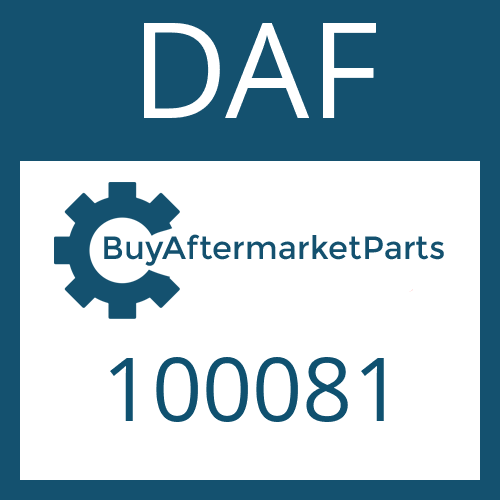 100081 DAF Part
