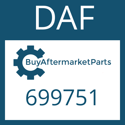 DAF 699751 - Part