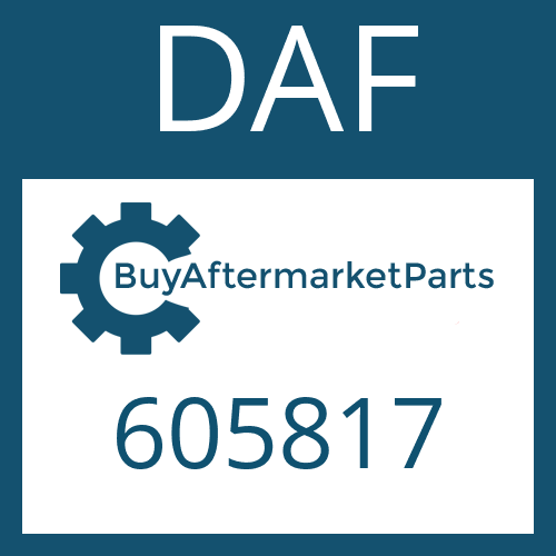 DAF 605817 - SPLIT RING