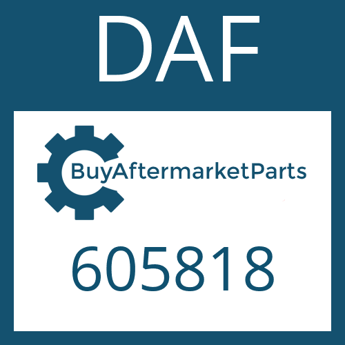 DAF 605818 - SPLIT RING