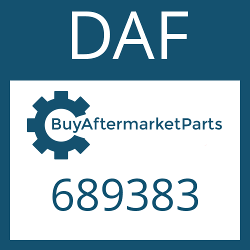 DAF 689383 - Part