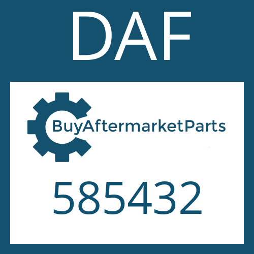 DAF 585432 - Part