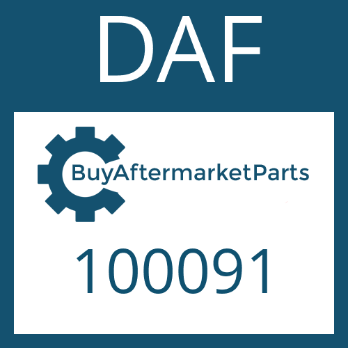 DAF 100091 - Part