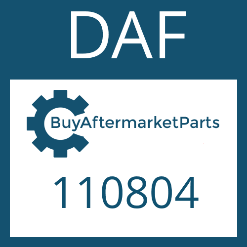 DAF 110804 - Part
