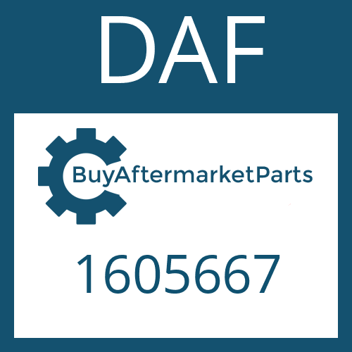 DAF 1605667 - Part