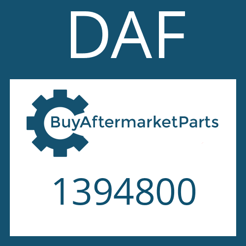 DAF 1394800 - Part