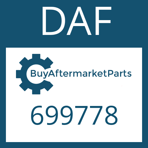DAF 699778 - OUTPUT FLANGE