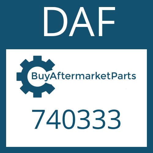 DAF 740333 - Part