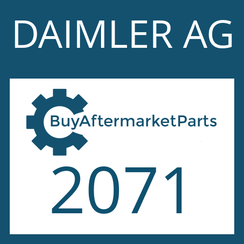 2071 DAIMLER AG Part