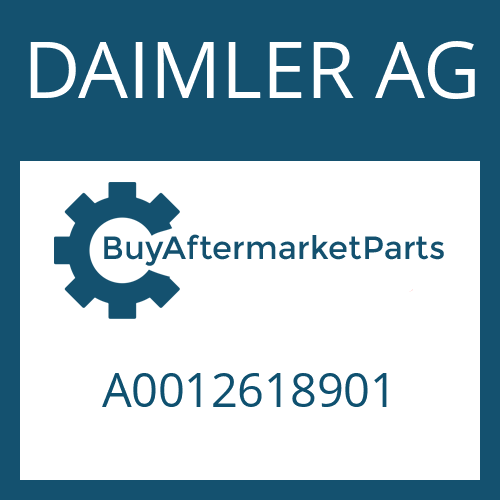 DAIMLER AG A0012618901 - Part