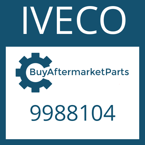 IVECO 9988104 - SHAFT SEAL