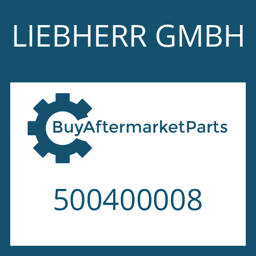 LIEBHERR GMBH 500400008 - TRANSM.HOUSING