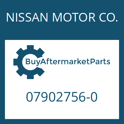 NISSAN MOTOR CO. 07902756-0 - NEEDLE CAGE