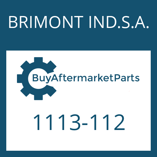 1113-112 BRIMONT IND.S.A. S 5-35/2+WV 35