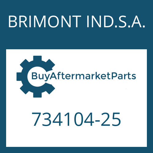 BRIMONT IND.S.A. 734104-25 - BUSH