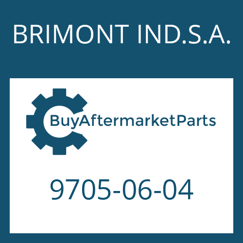 9705-06-04 BRIMONT IND.S.A. PLATE