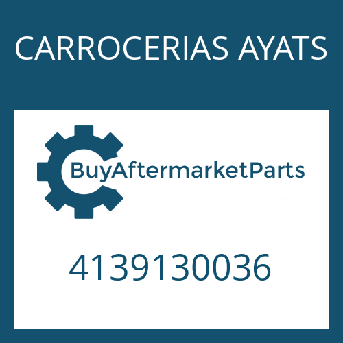 CARROCERIAS AYATS 4139130036 - CONNECTION