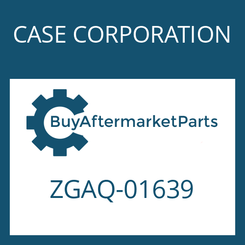 ZGAQ-01639 CASE CORPORATION O-RING