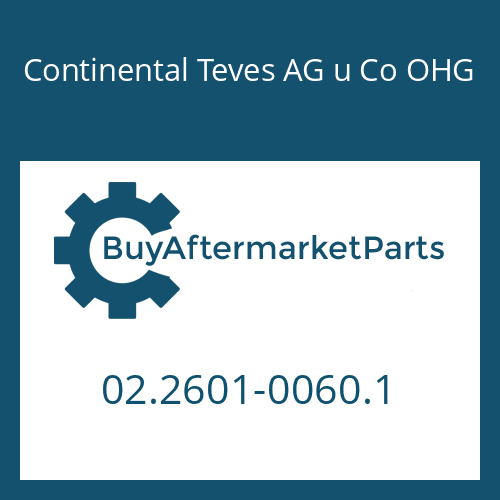 Continental Teves AG u Co OHG 02.2601-0060.1 - COMPRESSION SPRING