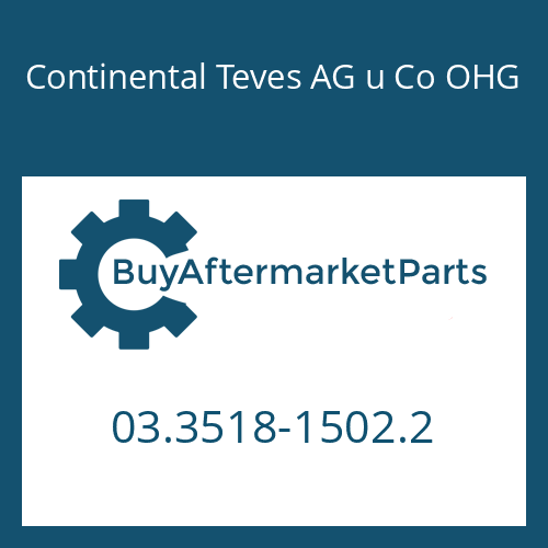 Continental Teves AG u Co OHG 03.3518-1502.2 - VENT VALVE