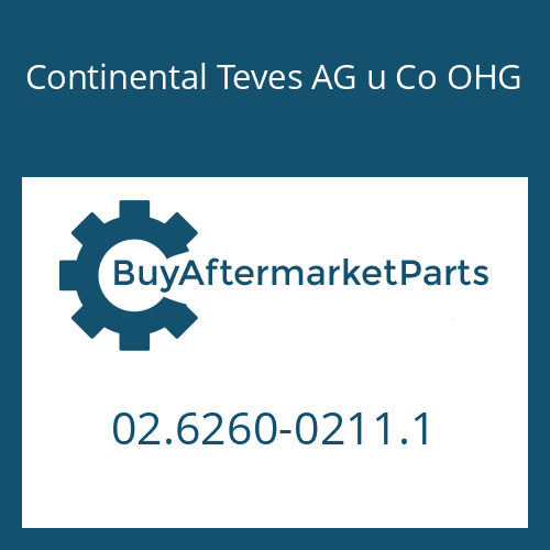 Continental Teves AG u Co OHG 02.6260-0211.1 - O-RING