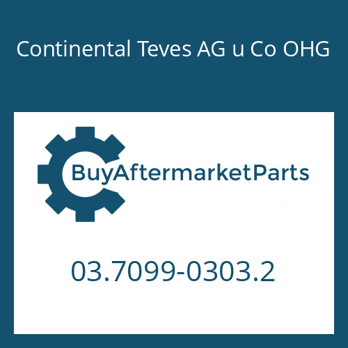 Continental Teves AG u Co OHG 03.7099-0303.2 - PRESSURE PLATE