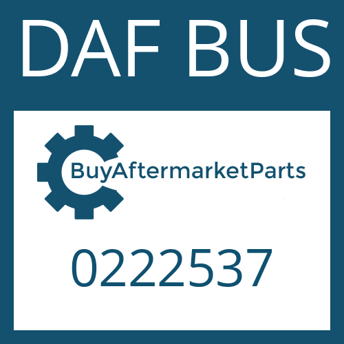 DAF BUS 0222537 - S 6-90/1