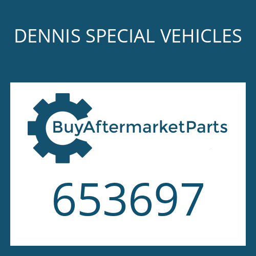 DENNIS SPECIAL VEHICLES 653697 - S 6-65