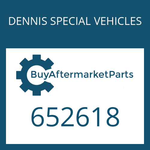 DENNIS SPECIAL VEHICLES 652618 - S 6-90