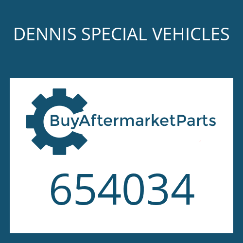 DENNIS SPECIAL VEHICLES 654034 - S 6-85