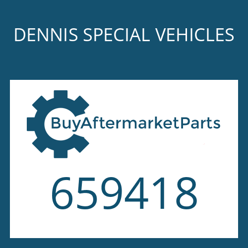 659418 DENNIS SPECIAL VEHICLES ECOMAT 2