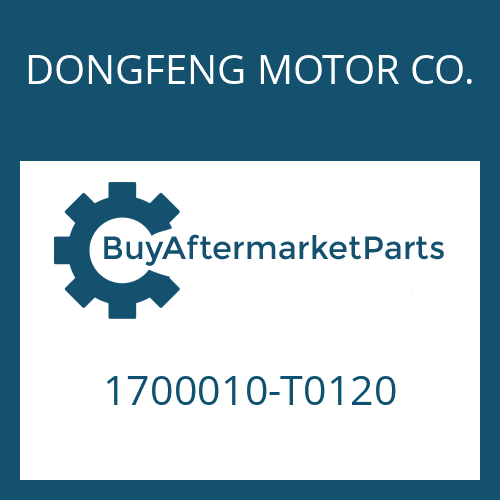DONGFENG MOTOR CO. 1700010-T0120 - 16 S 221