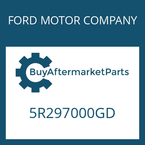 FORD MOTOR COMPANY 5R297000GD - 6 HP 26 SW