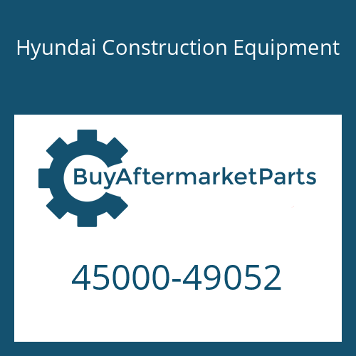 Hyundai Construction Equipment 45000-49052 - 6 HP 26 X SW