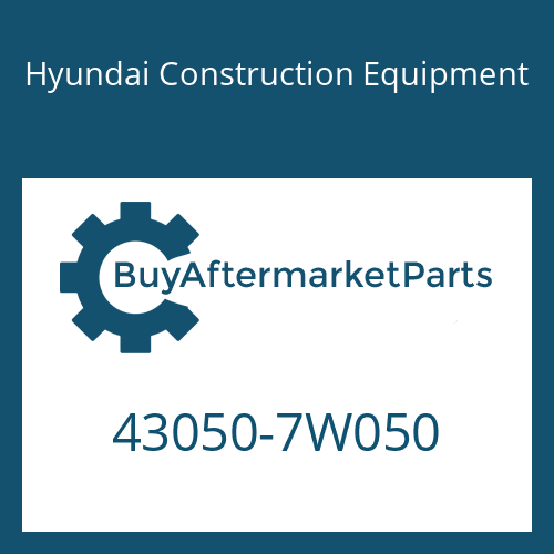 Hyundai Construction Equipment 43050-7W050 - 12 AS 2541 TO