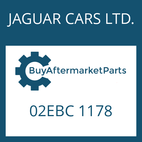 JAGUAR CARS LTD. 02EBC 1178 - EXTENSION