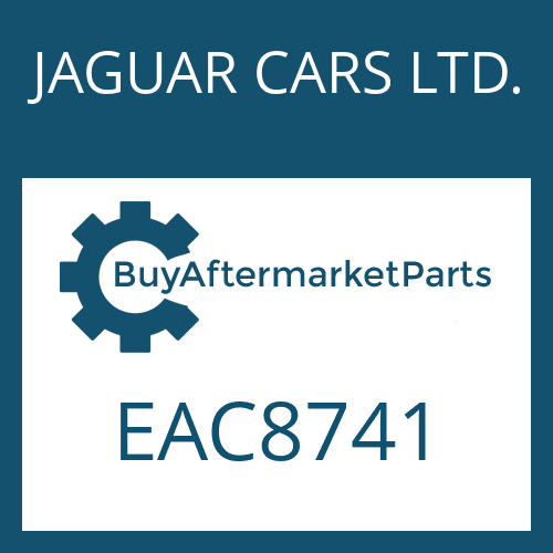 EAC8741 JAGUAR CARS LTD. 4 HP 22