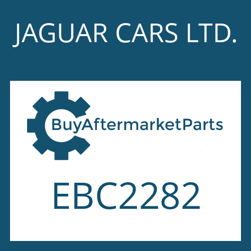 JAGUAR CARS LTD. EBC2282 - 4 HP 22