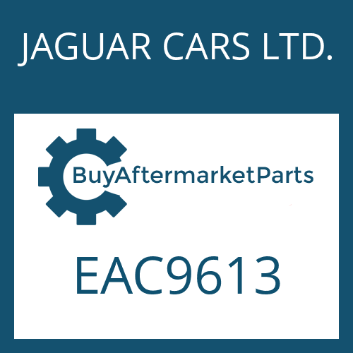 EAC9613 JAGUAR CARS LTD. 4 HP 22