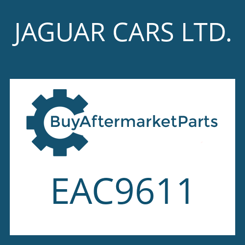 EAC9611 JAGUAR CARS LTD. 4 HP 22