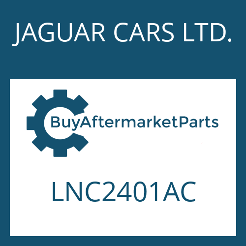 JAGUAR CARS LTD. LNC2401AC - EGS 2