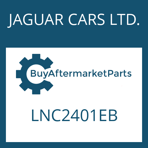 JAGUAR CARS LTD. LNC2401EB - EGS 2