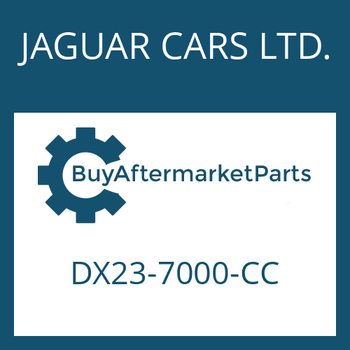 JAGUAR CARS LTD. DX23-7000-CC - 8HP70 SW